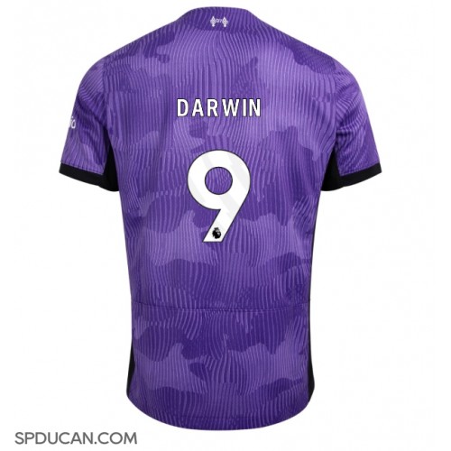 Muški Nogometni Dres Liverpool Darwin Nunez #9 Rezervni 2023-24 Kratak Rukav